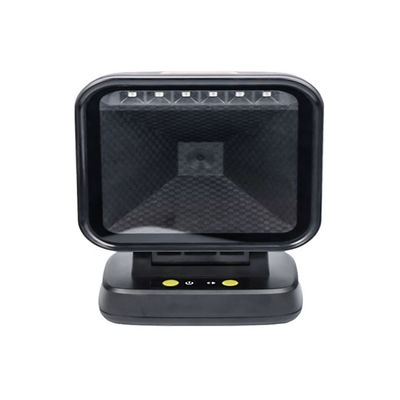 Buen precio Escáner de códigos de barras de escritorio 1d 2d Interfaz USB de 10 mil CMOS Qr Reader con indicadores de pitido y LED en línea